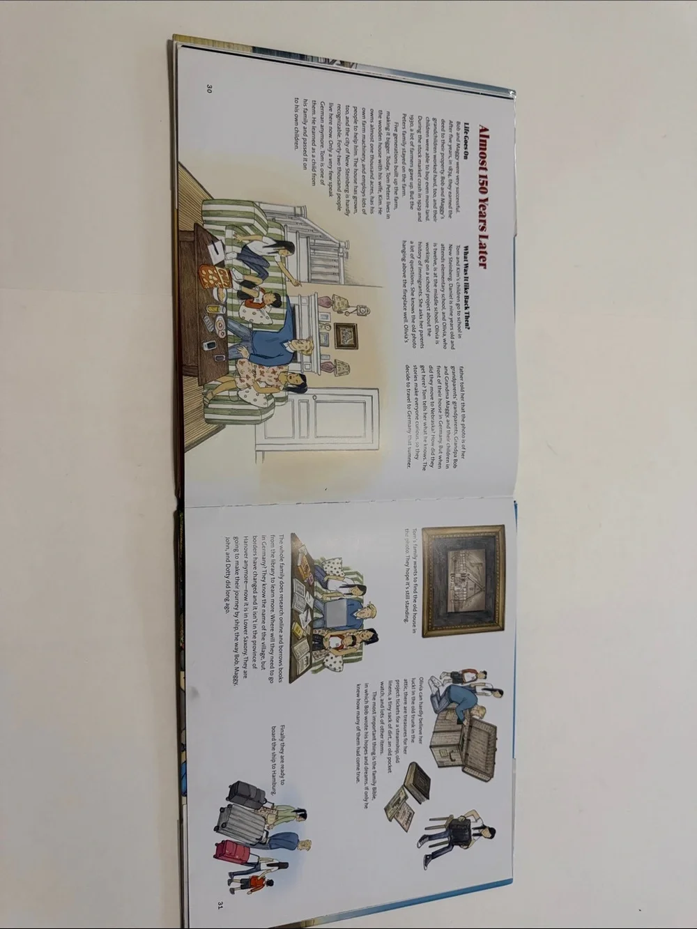 In the New World A Family in Two Centuries Hardcover Book by Gerda Raidt